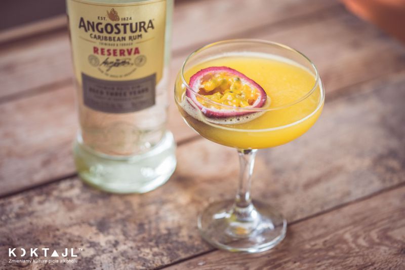 Marakuja Daquiri – egzotyczny drink z rumem i limonką