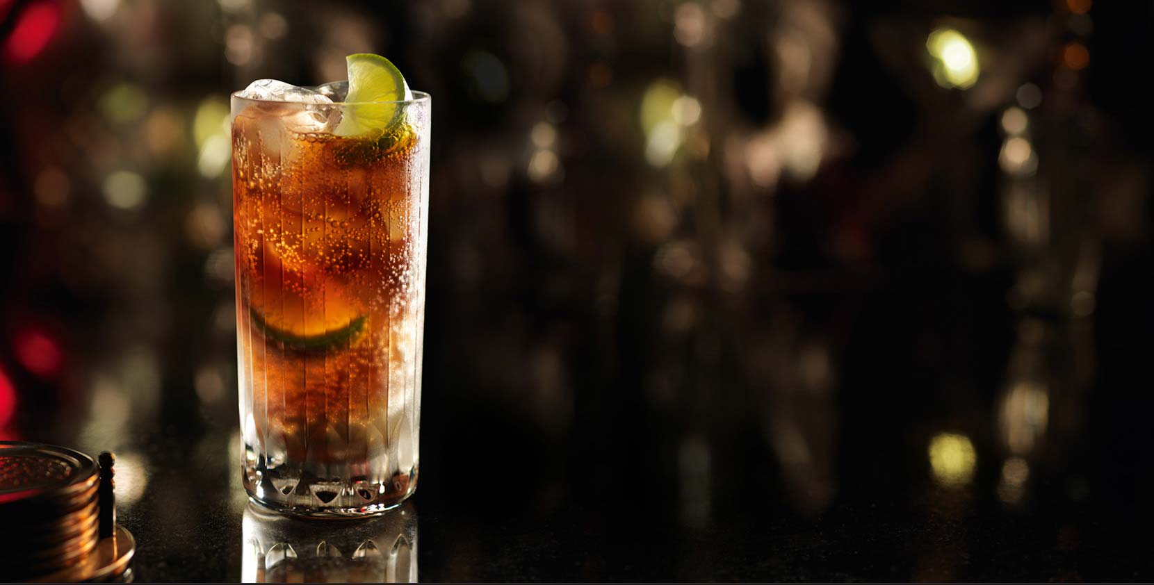 Saska wiśniowa z nutą rumu z colą! Szybki imprezowy drink.