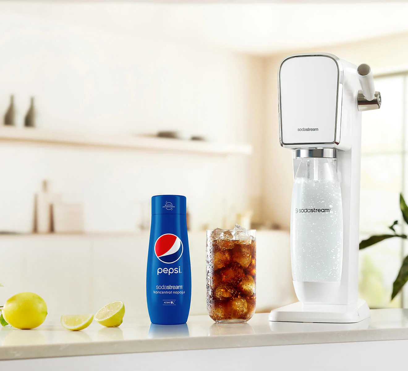 Saturator SodaStream i syrop do wody Pepsi 